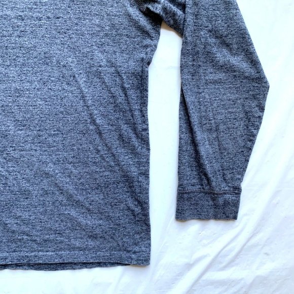 J. Crew T Shirt Mens Large Gray Long Sleeve Crew Neck Classic‎ Cotton Casual - Picture 6 of 11